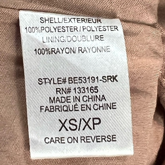 Everleigh Reptile Print Sleeveless Tiered Ruffle Midi Dress Size XS - Picture 8 of 9